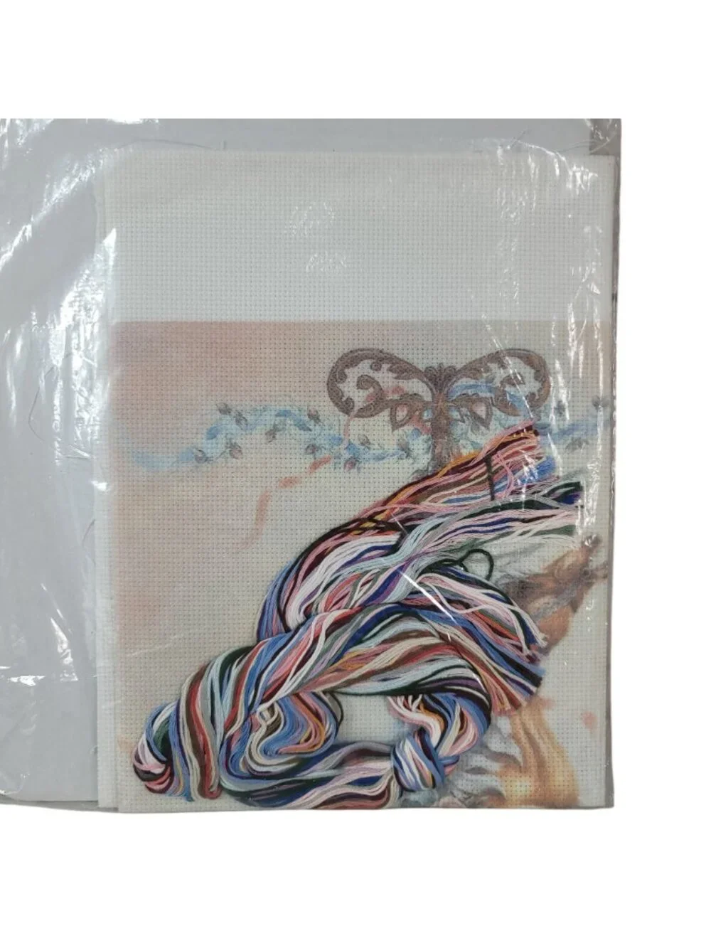 Candamar Carousel Cross Stitch Kit Horse Ribbon Something Special #50569 VTG NEW